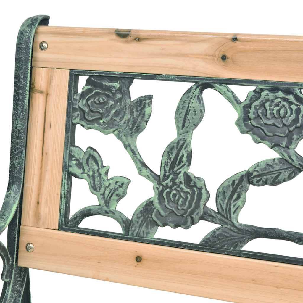 Vidaxl - Banc de jardin 122 cm Bois vidaXL 40261 - Imagen 5