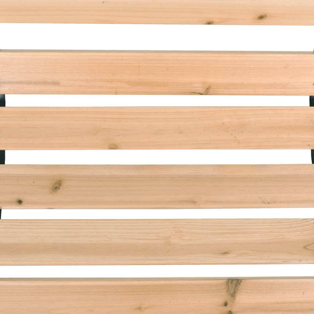 Vidaxl - Banc de jardin 122 cm Bois vidaXL 40261 - Imagen 6