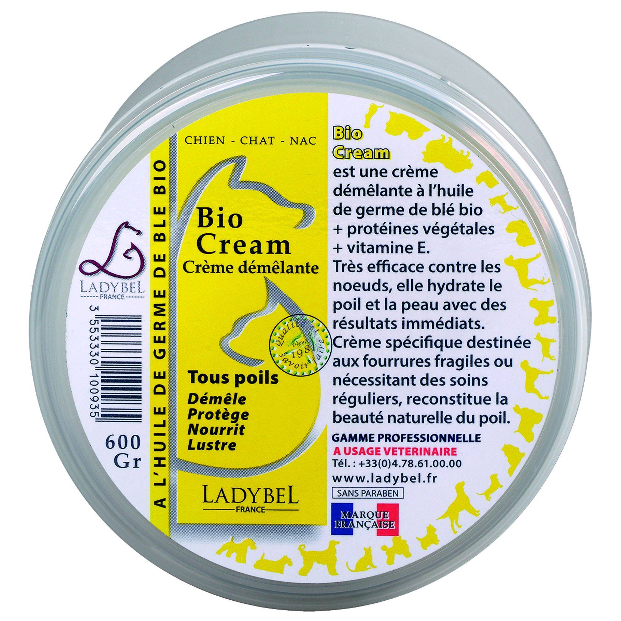 Bio cream par Ladybel : 200g LADYBEL