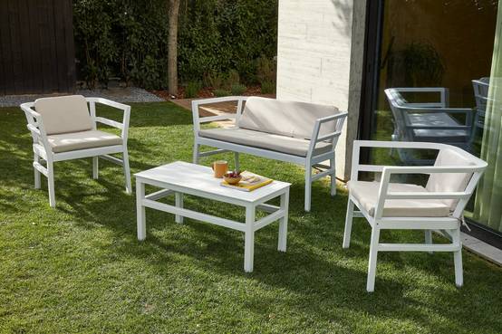 Table basse extérieur 90x45 chocolat CLICK-CLACK Resol - Image 6