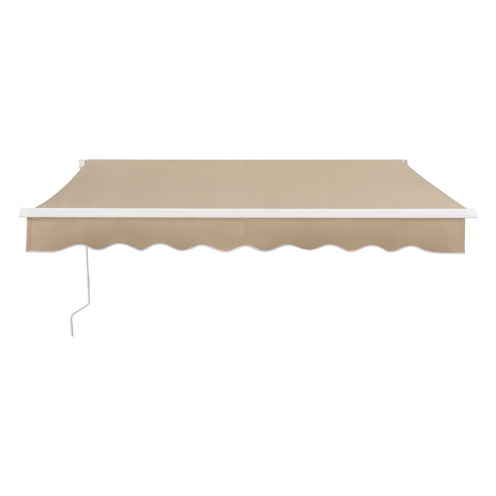 Helloshop26 - Store banne avec manivelle 250 x 200 cm beige - Imagen 3