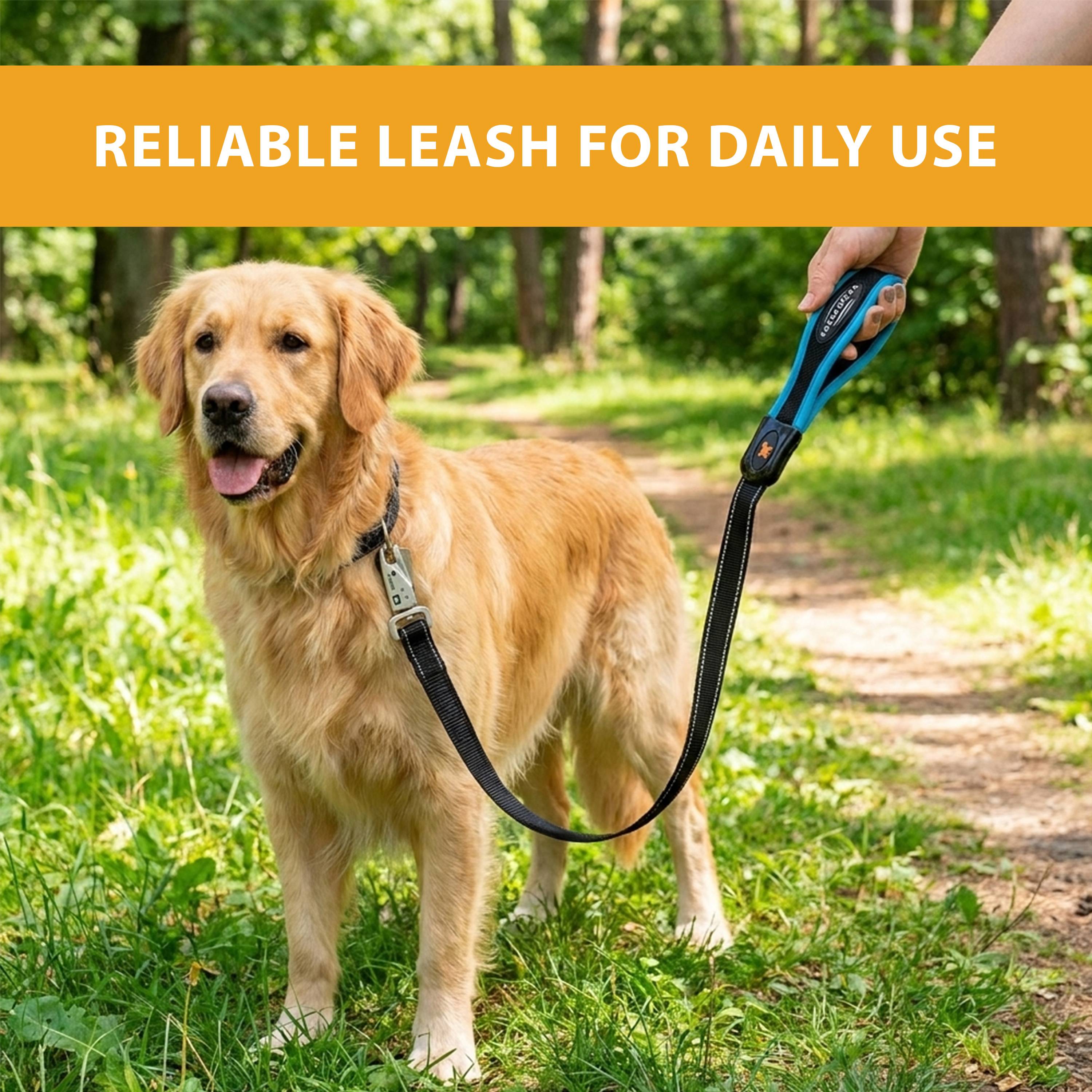 Ferplast - Ferplast Laisse pour chien ERGOFLUO MATIC, Laisse pour chien taille grande, Mousqueton Innovant avec Mécanisme Magnétique, Poignée rembourrée, Nylon. - Imagen 9