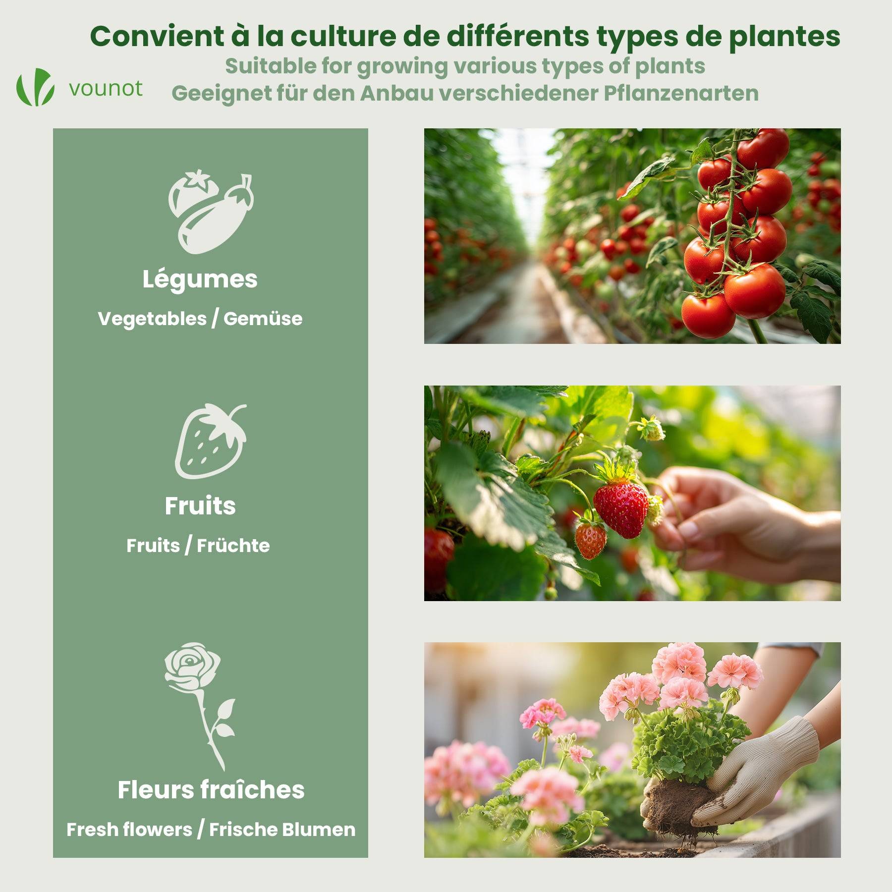 Mini Serre de jardin avec 2 portes enroulables bache PE renforcee 135g/m2 180x90x90cm Blanc - Image 7