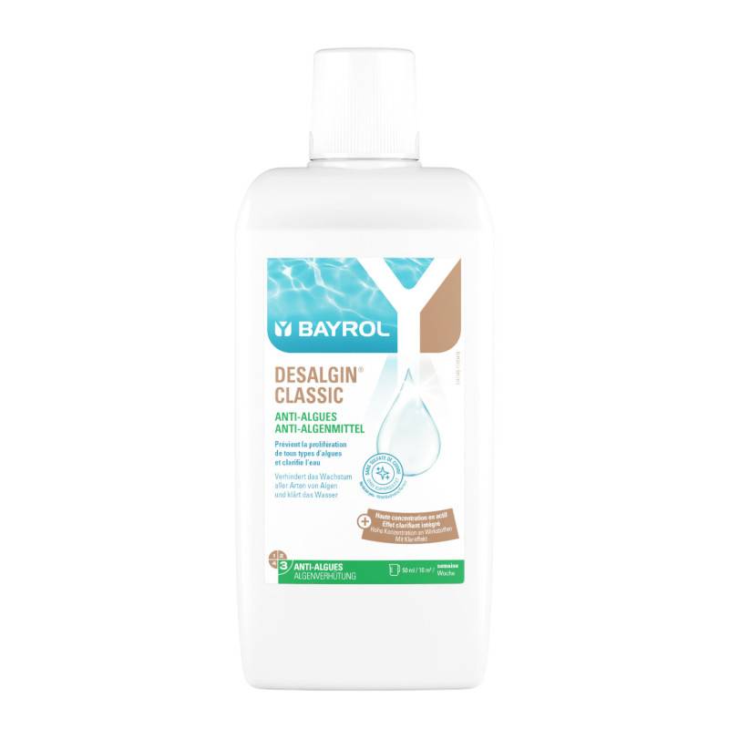 Anti-algues et clarifiant d'eau Bayrol Desalgin Classic 6 litres - Image 8