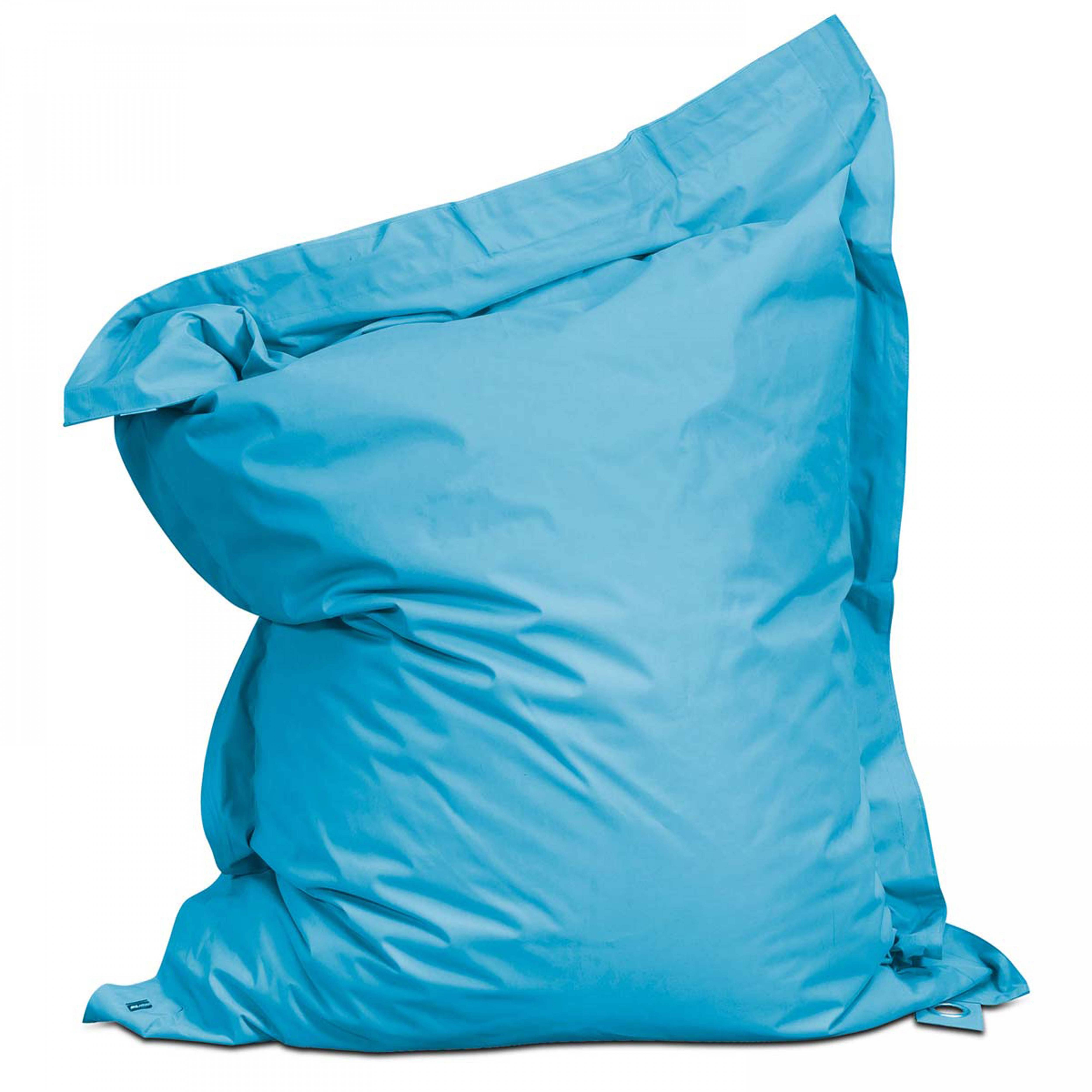 Oviala - Housse vide de pouf de jardin en polyester azul 180 x 145 cm Solys - Oviala - Imagen 1