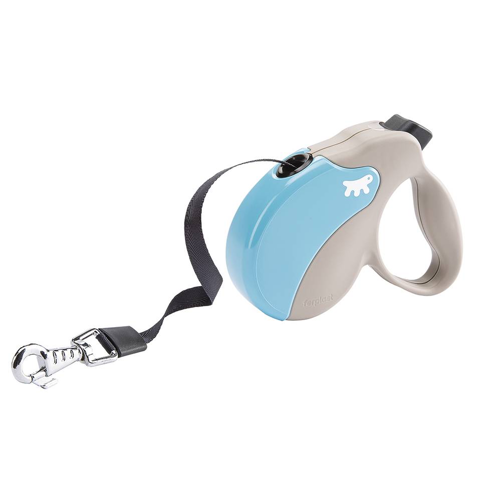 Ferplast - Ferplast Laisse Chien Enrouleur AMIGO SMALL, Laisse pour petits chiens jusqu'à 15 Kg. Sangle Extensible max 5 m. Bouton de verrouillage et de - Imagen 1