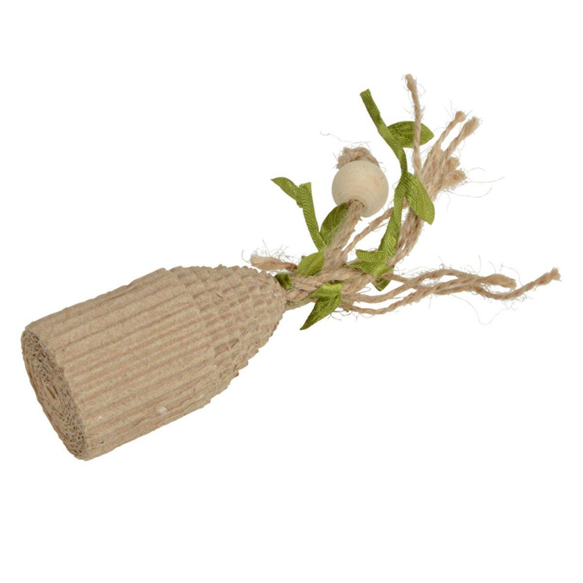 Love Story - Jouet pour Chat "Tour & Ficelles" 12cm Naturel - Image 1