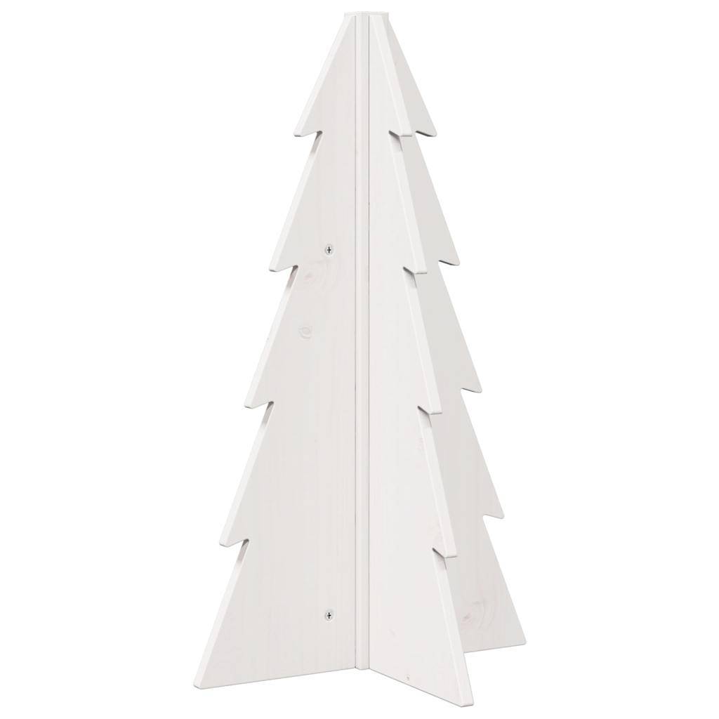 Sapin de Noël en Bois Blanc Design Épuré Décoration Intérieur 69,5 cm – ComfortXL Outdoor Living - Image 2