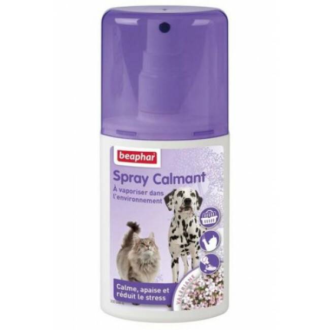 Spray calmant pour chat ou chien à vaporiser dans l'environnement - 125 ml