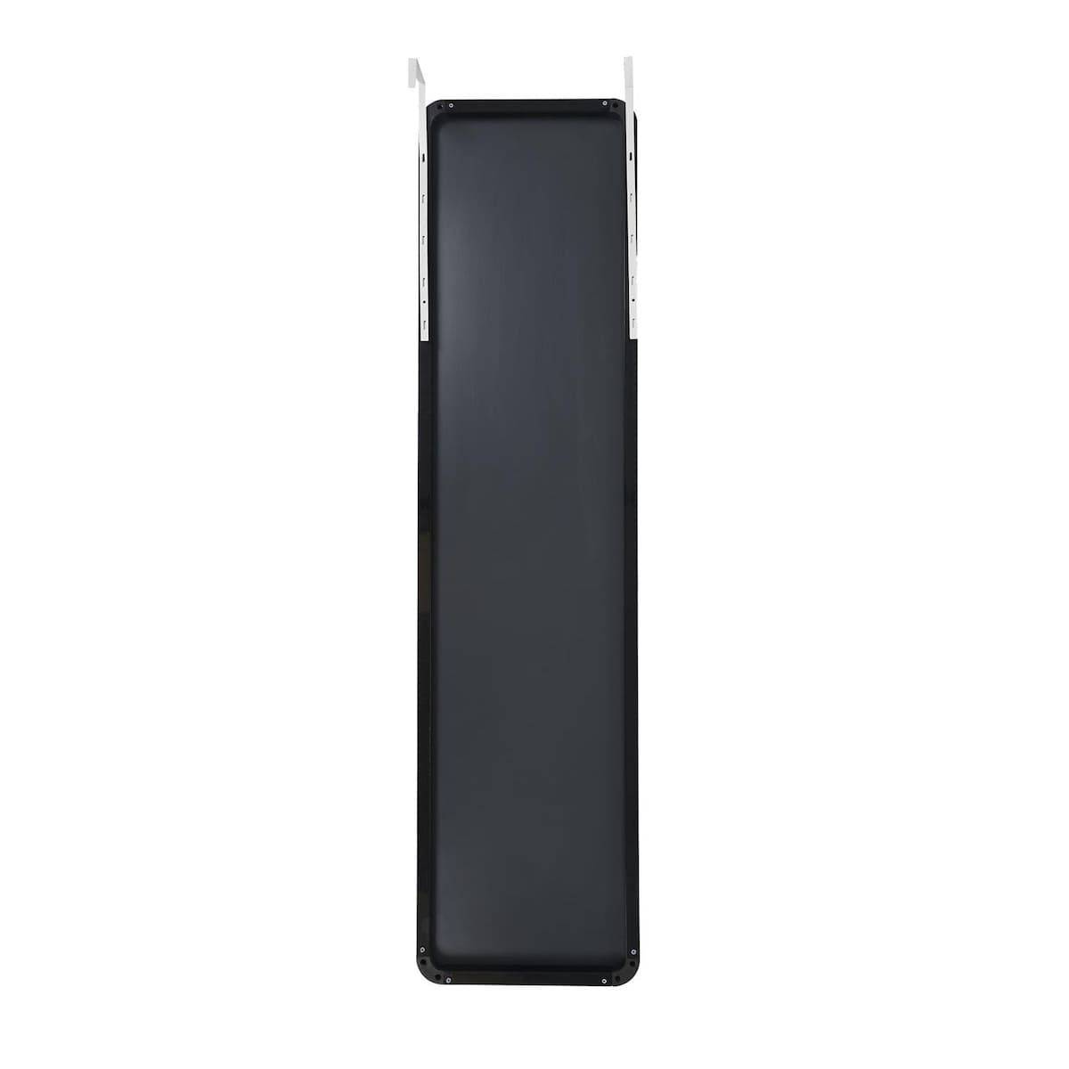 ALTOBUY - Miroir de Porte Rectangulaire 30x120cm en Verre et Aluminium Noir - GORIS - Image 5