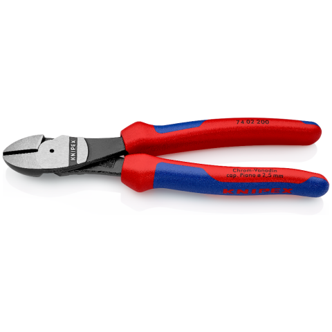 Knipex - Pince coupante de côté KNIPEX à forte démultiplication - 200 mm - 74 02 200 - Imagen 1