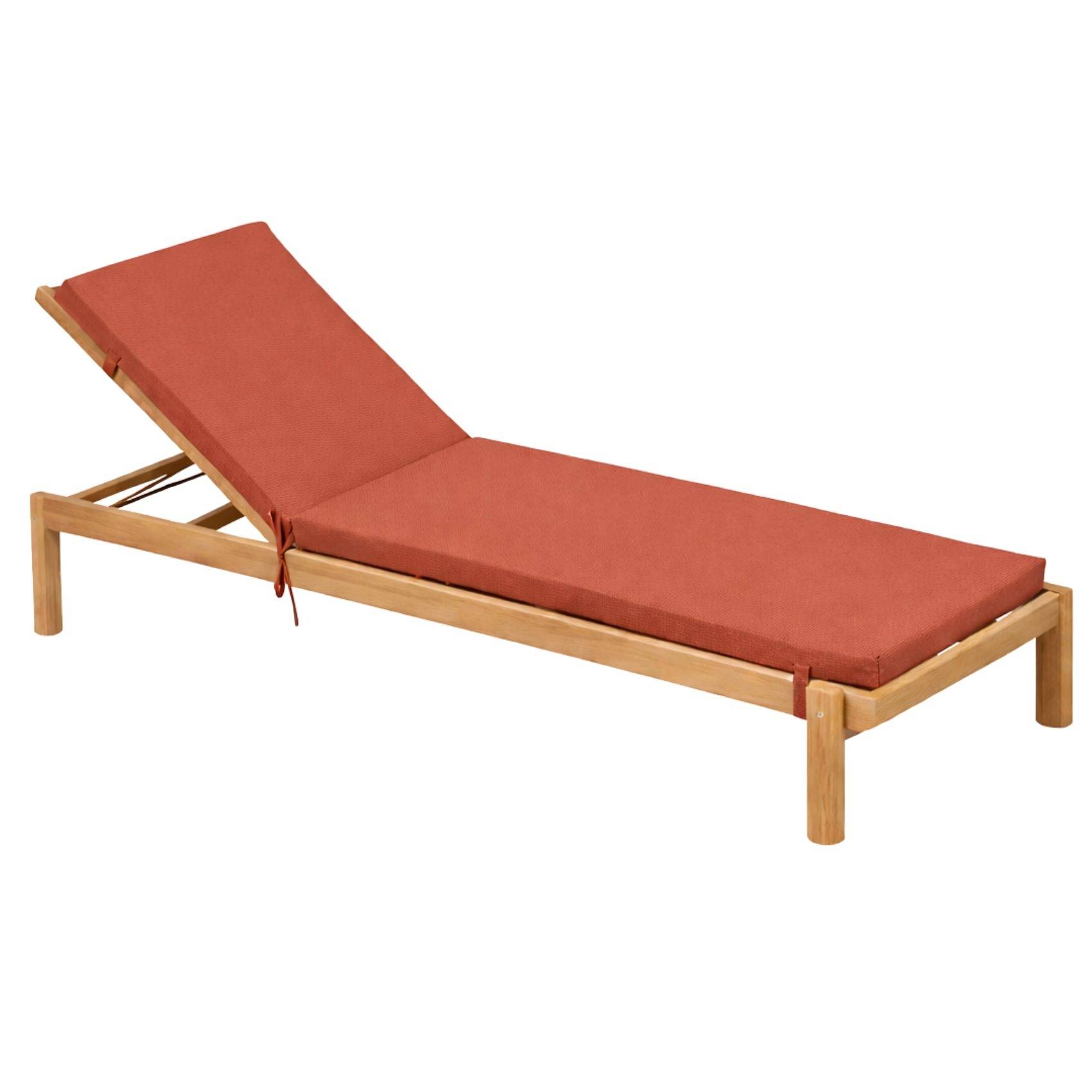 Home Maison - Matelas Bain de soleil extérieur imperméable MINORQUE - HOME MAISON - Polyester - Terracotta - Imagen 1