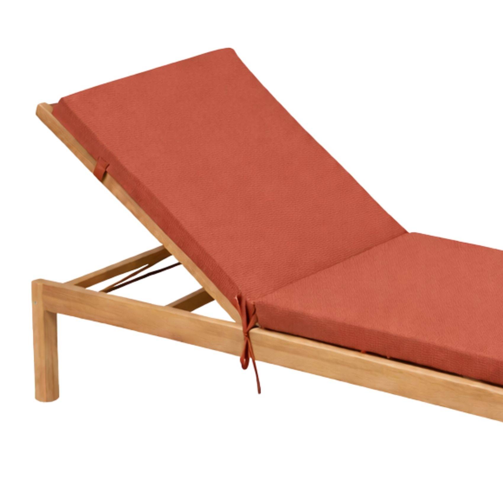 Home Maison - Matelas Bain de soleil extérieur imperméable MINORQUE - HOME MAISON - Polyester - Terracotta - Imagen 4