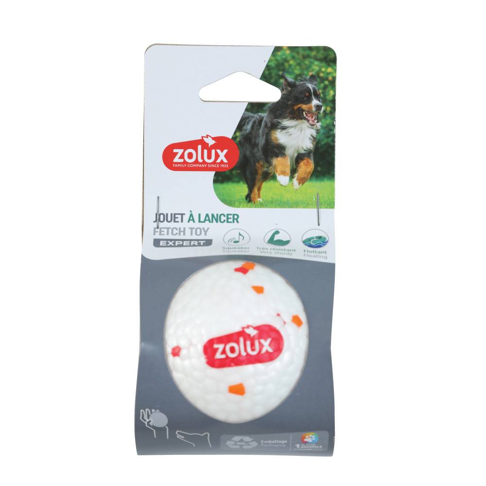 Zolux - Pelota sonora y flotante 7.5 cm en ETPU, Juguete para perro - Imagen 2