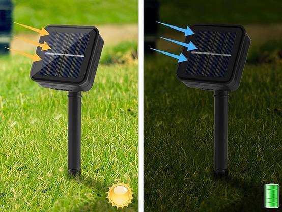 Guirlande de jardin 40 led solaire multicolore - Image 6