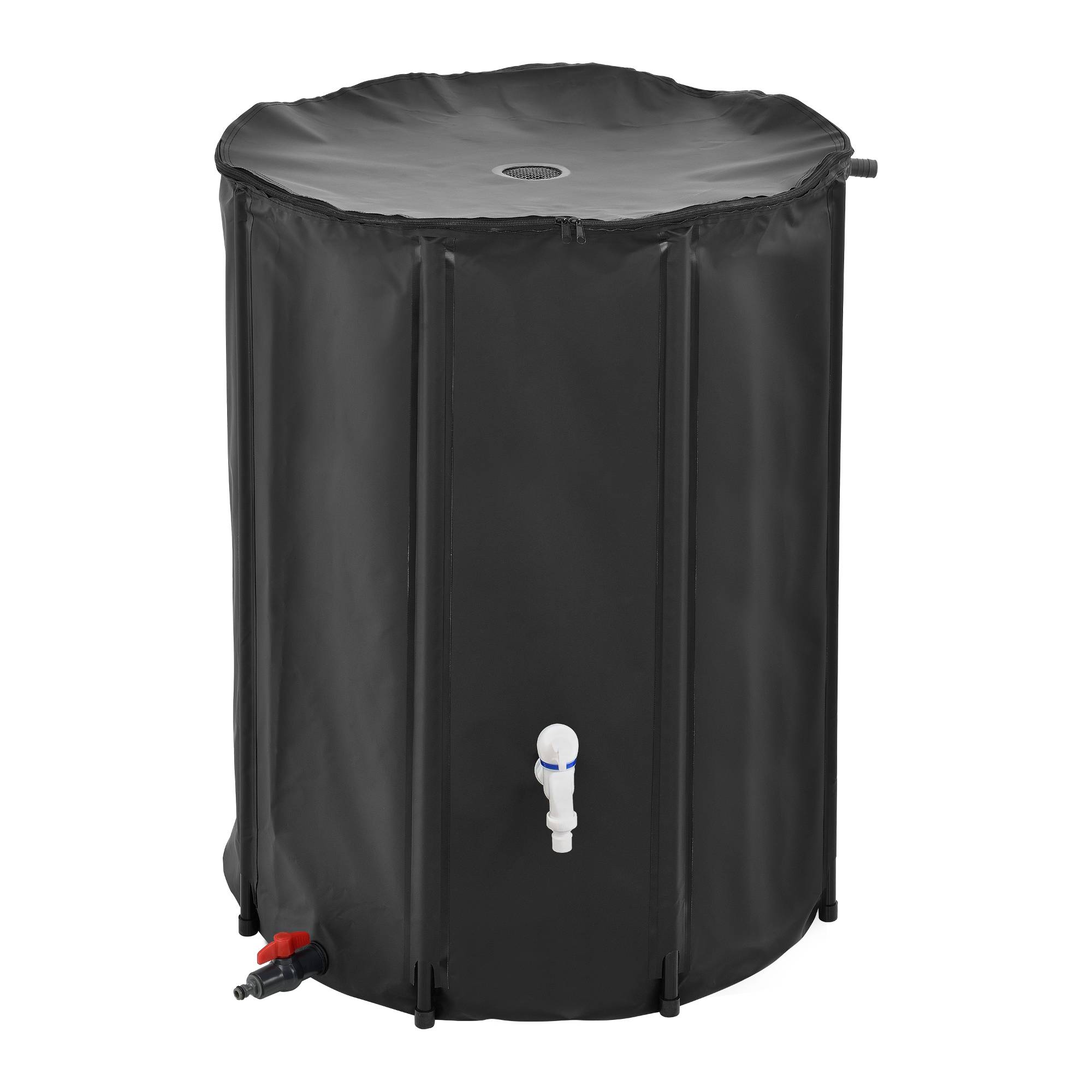 Casa.Pro - Récupérateur d'eau Réservoir d'eau Inoxydable et Résistant aux UV 500 L 80 x 98 cm [casa.pro] - Image 1