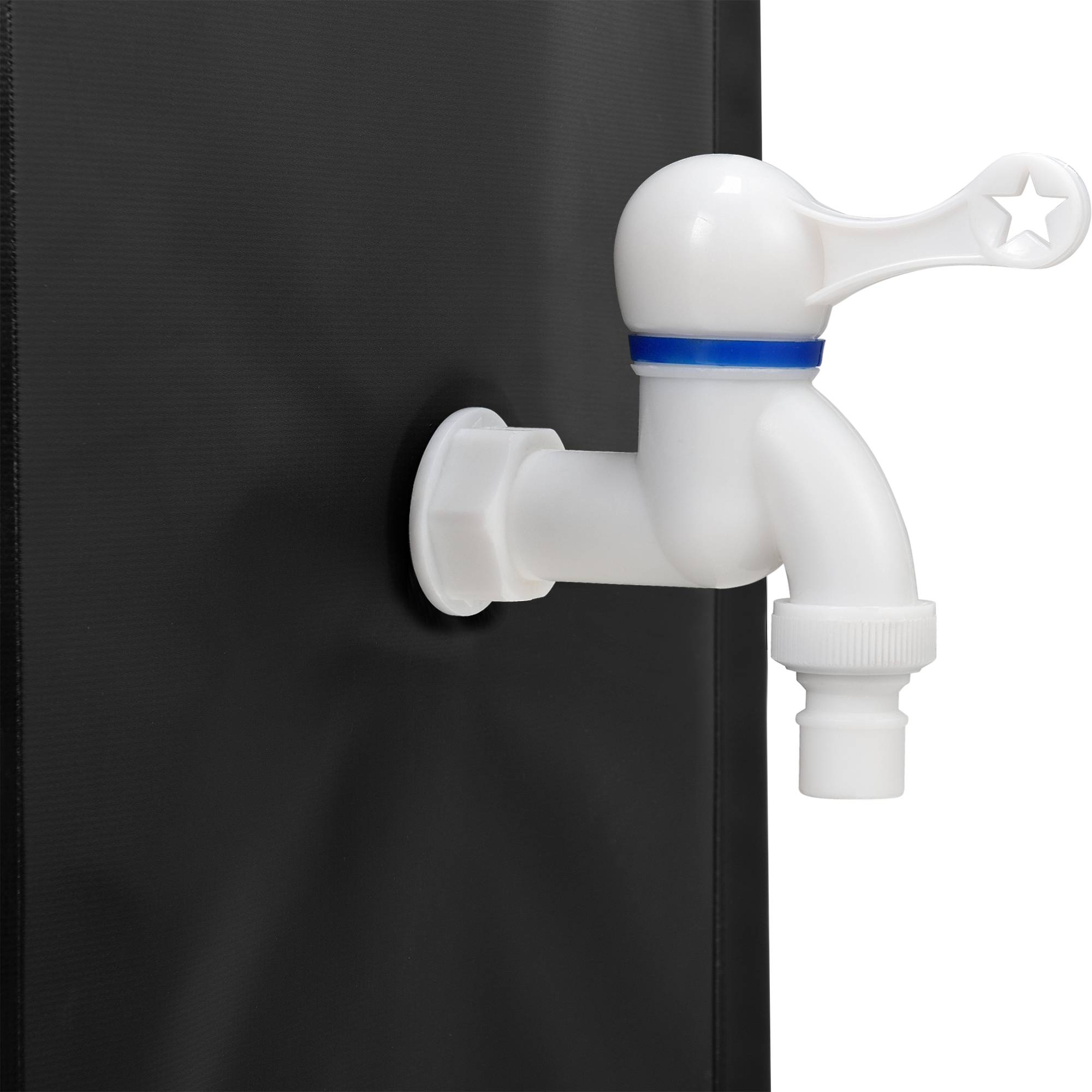Casa.Pro - Récupérateur d'eau Réservoir d'eau Inoxydable et Résistant aux UV 500 L 80 x 98 cm [casa.pro] - Image 3