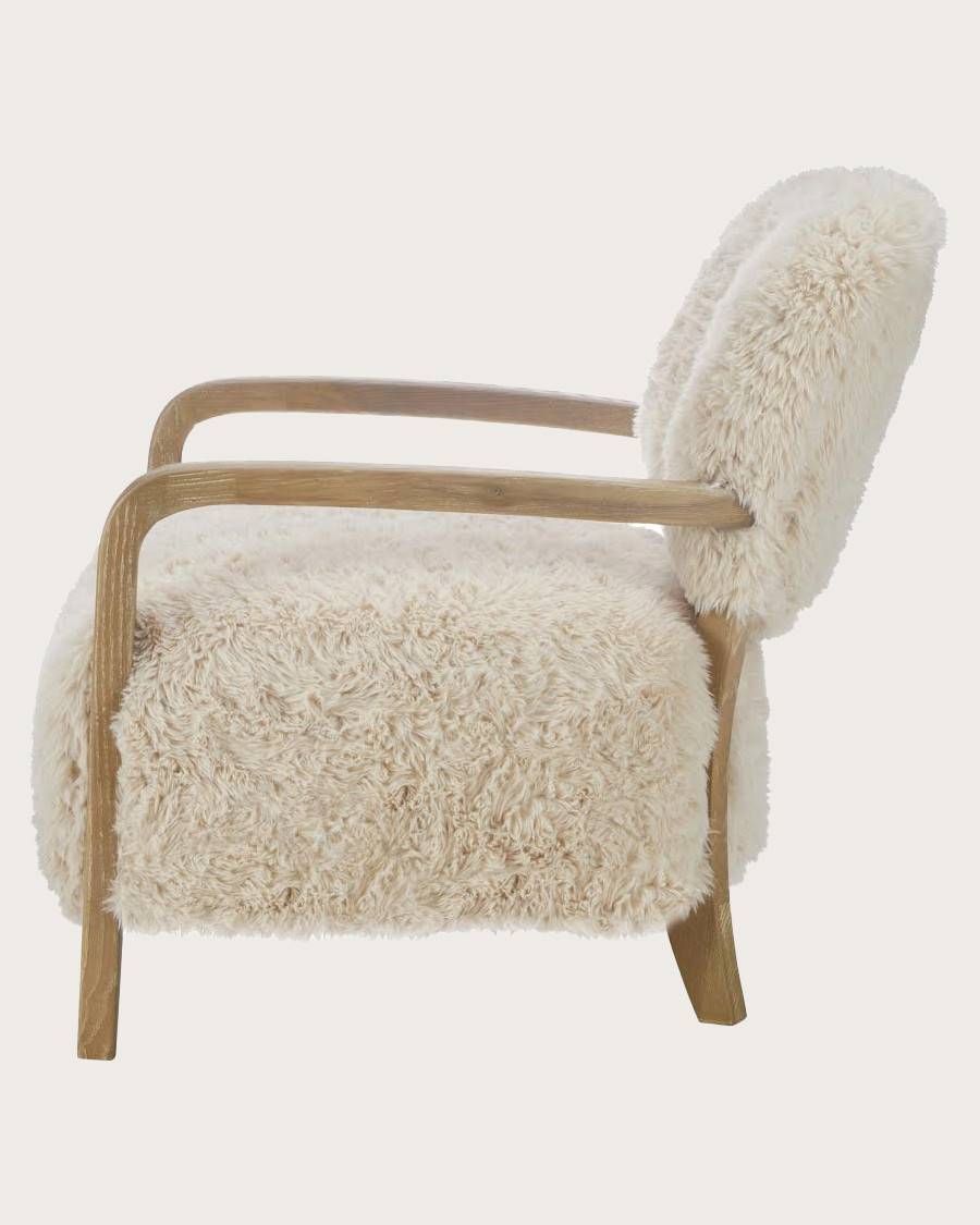 Anna - Fauteuil en bois massif - UNIQKA - Imagen 4