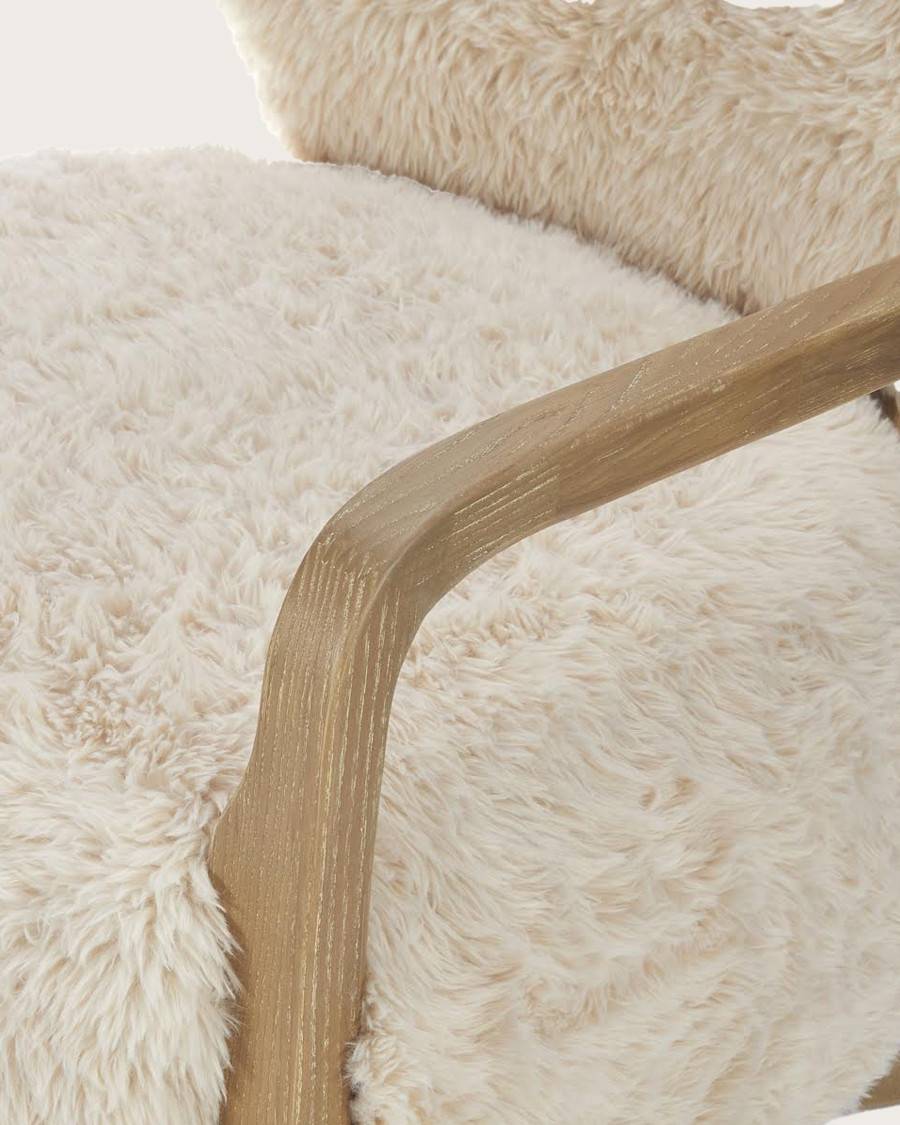Anna - Fauteuil en bois massif - UNIQKA - Imagen 6