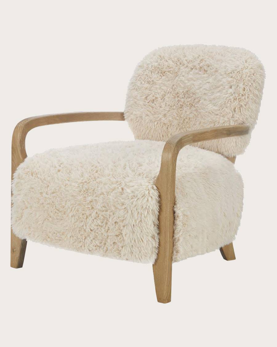 Anna - Fauteuil en bois massif - UNIQKA - Imagen 3