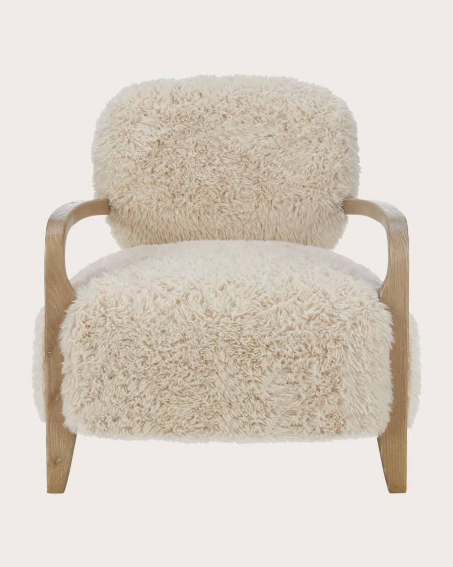 Anna - Fauteuil en bois massif - UNIQKA - Imagen 1