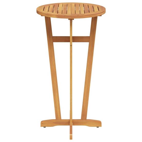 Mange-Debout Rond Ø60cm en Bois d'Acacia Massif pour Jardin ou Balcon – ComfortXL Outdoor Living - Image 6