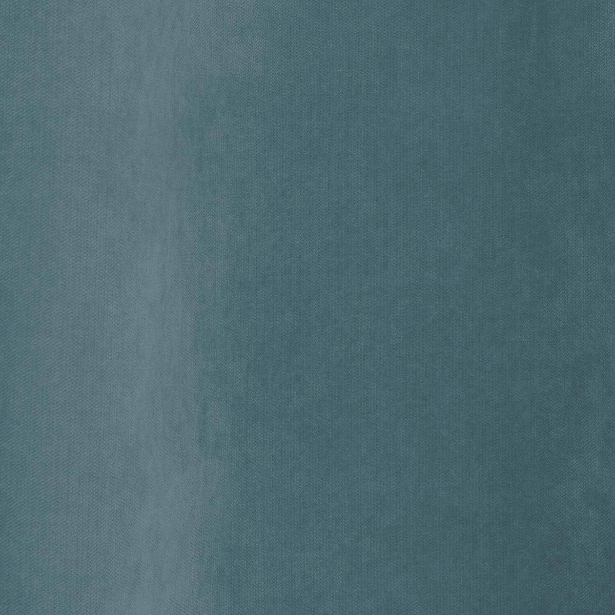 Atmosphera - Lot de 2 Rideaux à  œillets effet suédine Bleu canard 140 x 260 cm - Imagen 3