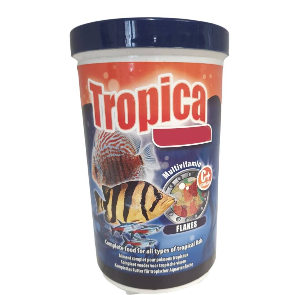 animallparadise - Aliment pour poissons tropicaux 1000 ML 200 g - Imagen 1