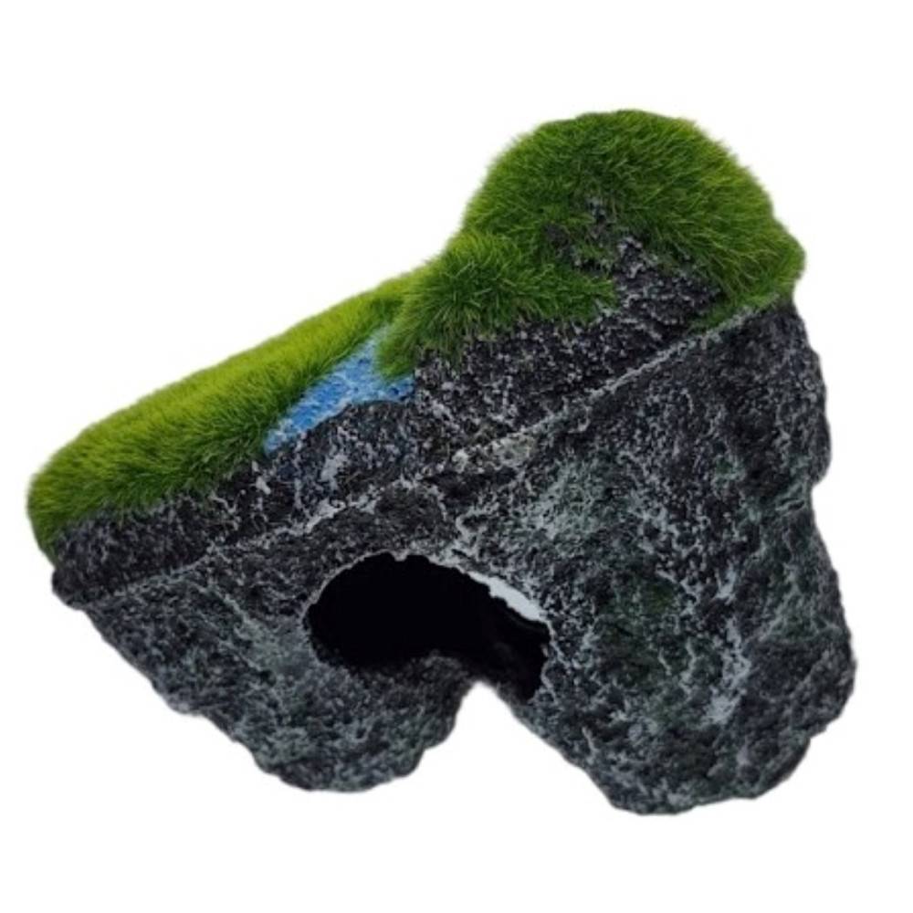 Flamingo - Rocher Flottant  S, taille 12 x 8,5 x 13 cm, décoration aquarium - Imagen 9
