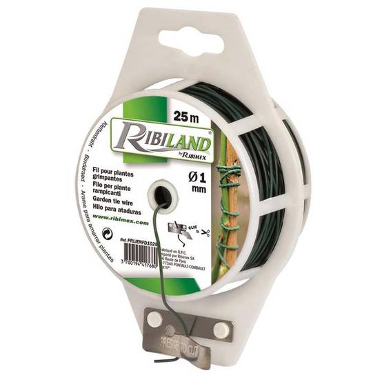 Ribimex - Lien plastique souple renforcé diamètre 1.35mm