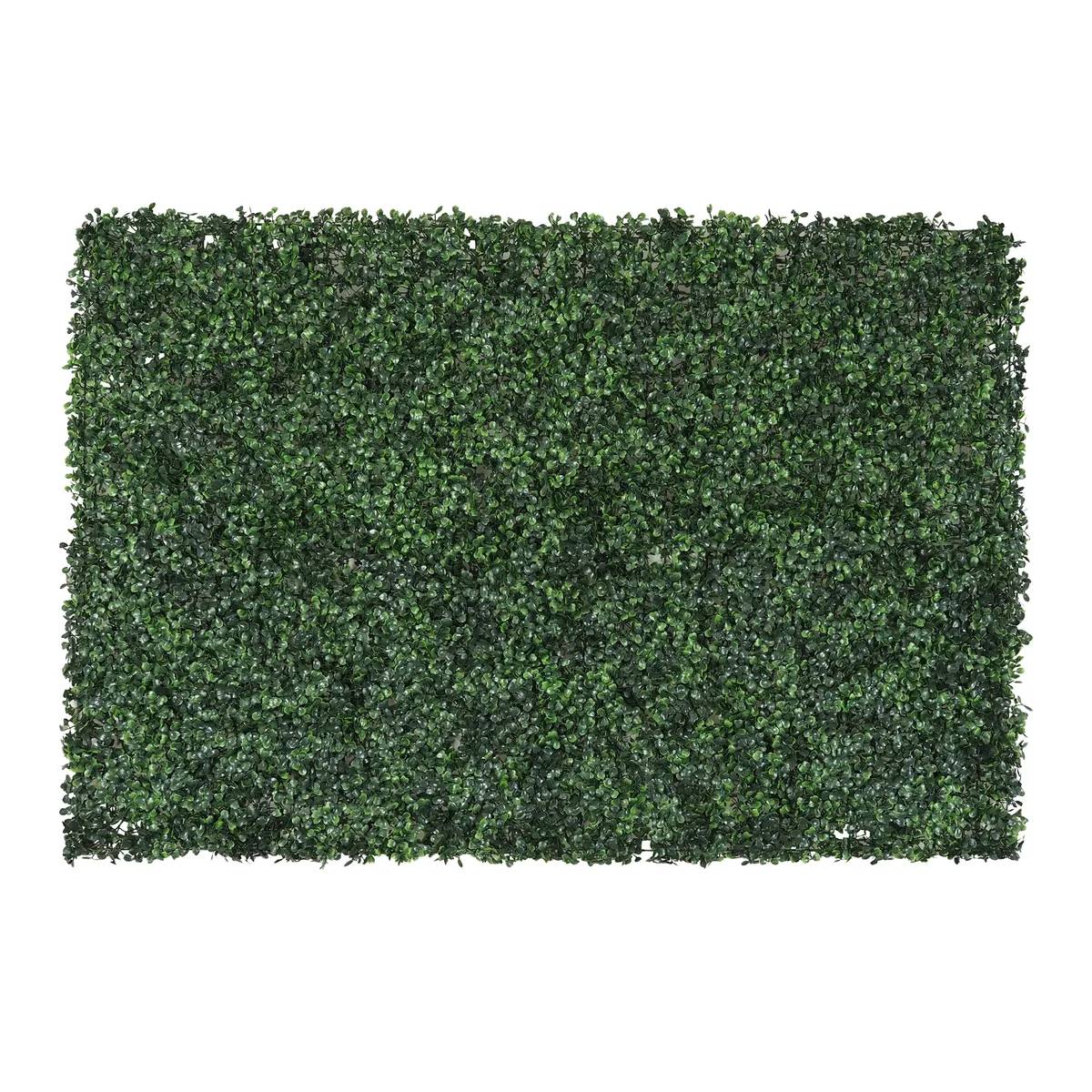 Ligne Deco - Mur végétal artificiel de buis 80x120cm - Image 1