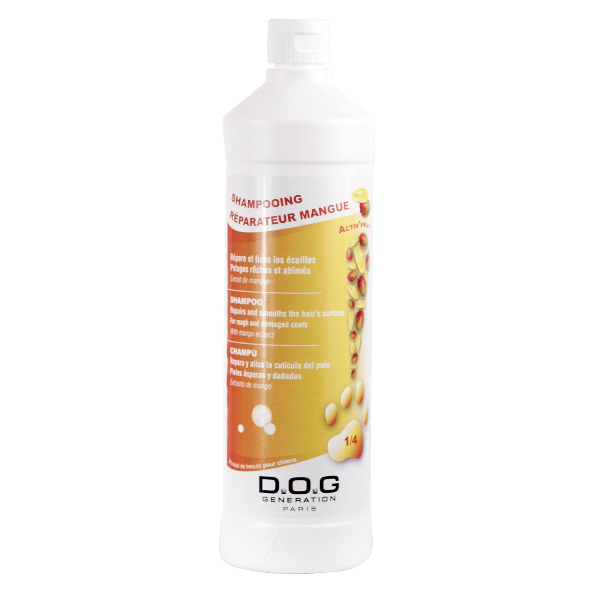 Shampoing Réparateur Mangue Dog Generation : 1 litre DOG GENERATION