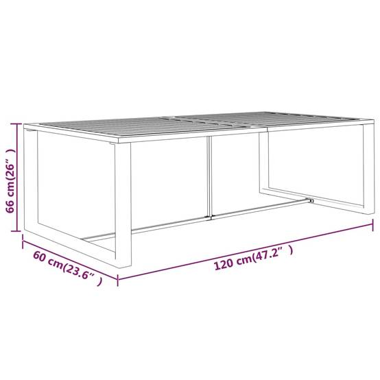 ComfortXL - Salon de Jardin 6 Pièces Aluminium avec Table Haute pour Repas Anthracite – ComfortXL Outdoor Living - Image 9