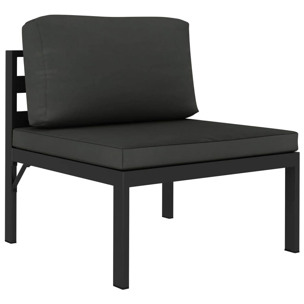 ComfortXL - Salon de Jardin 6 Pièces Aluminium avec Table Haute pour Repas Anthracite – ComfortXL Outdoor Living - Image 6
