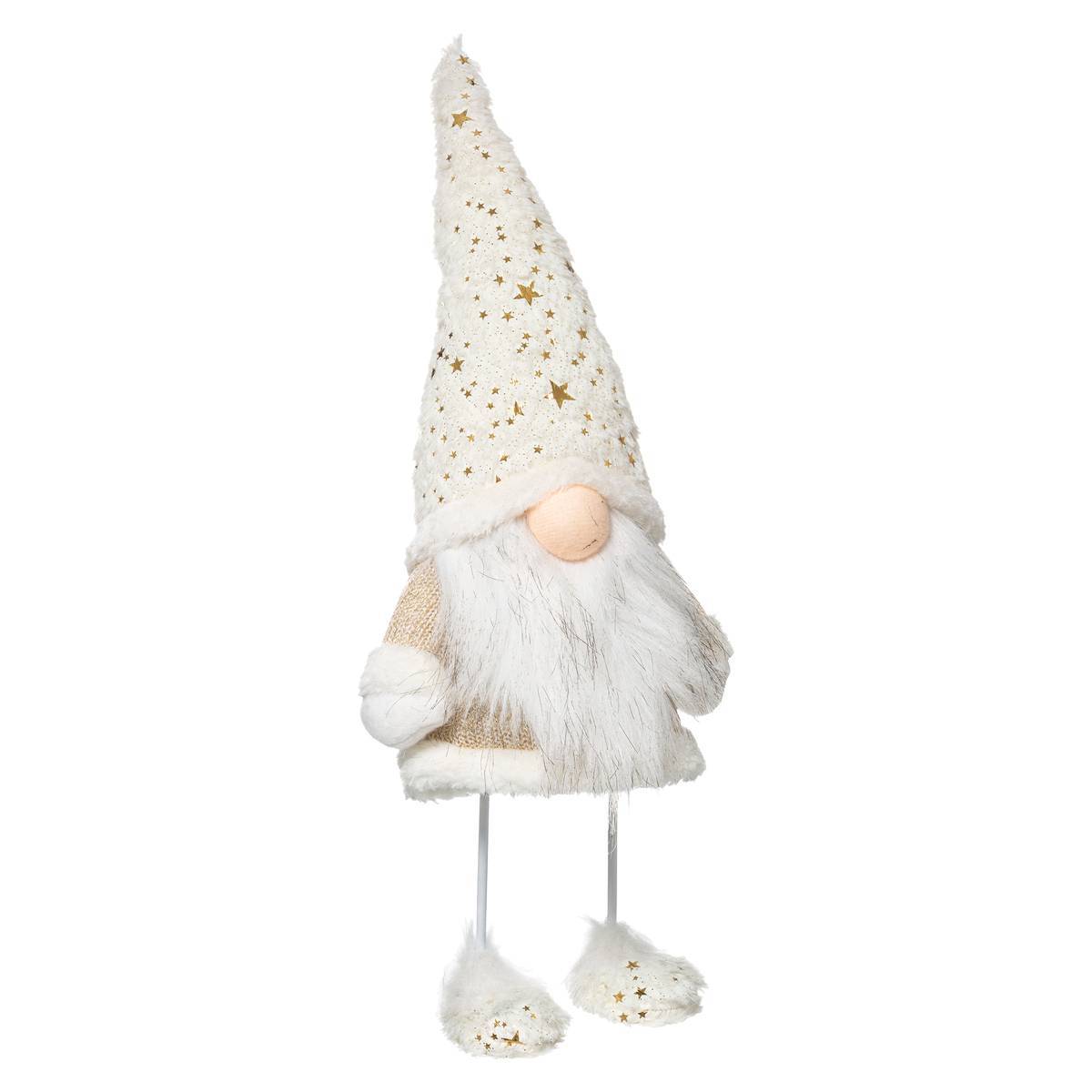 Fééric Lights & Christmas - Personnage Père Noël Scandinave Debout 45 cm - Atmosphera Créateur d'intérieur