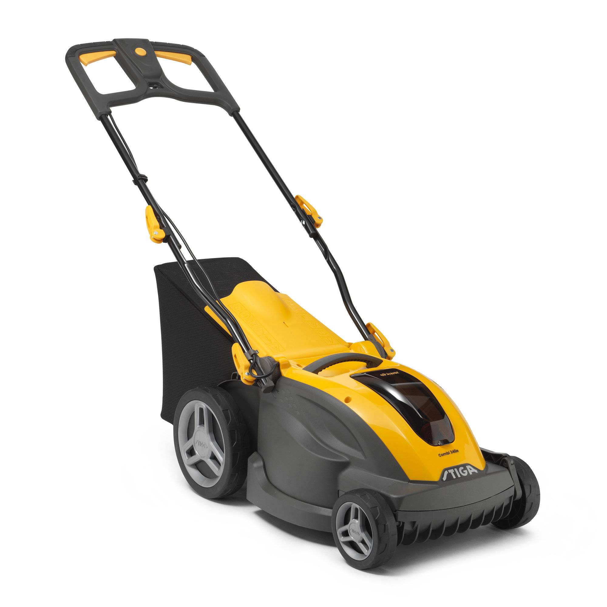 Stiga - Tondeuse Combi340e Kit, panier 40L, batterie 48V (4Ah), max. 350m² - STIGA - Imagen 1