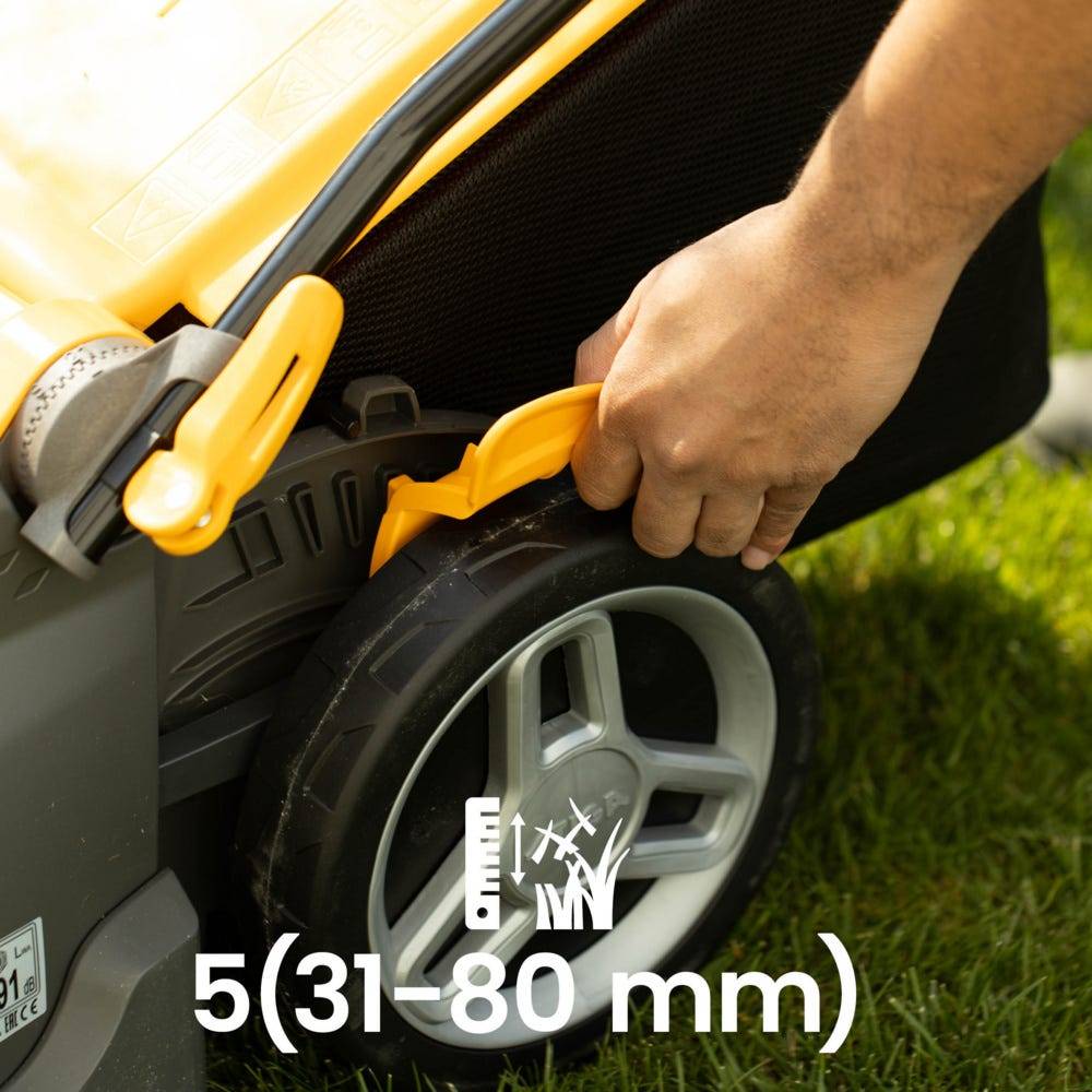 Stiga - Tondeuse Combi340e Kit, panier 40L, batterie 48V (4Ah), max. 350m² - STIGA - Imagen 9