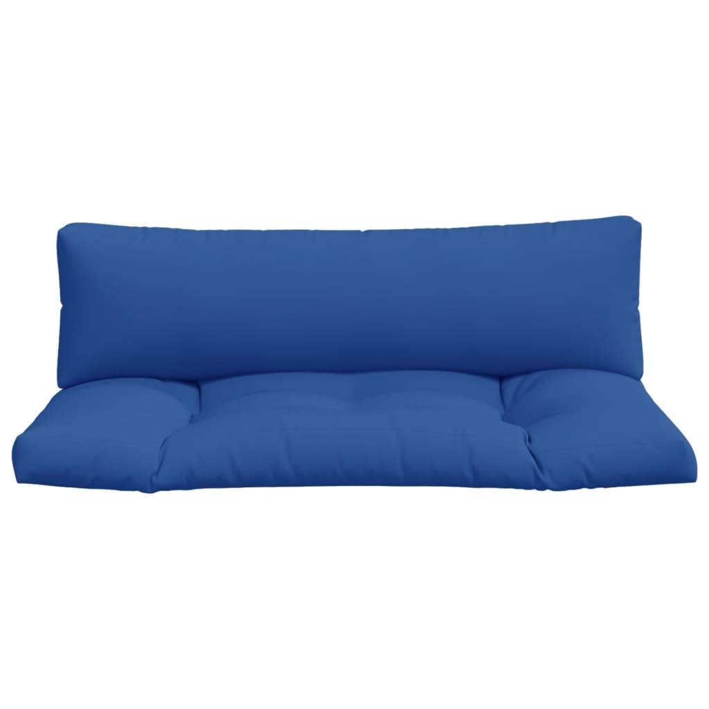Lot de 2 Coussins pour Banquette Palette en Tissu Imperméable Décoration Jardin Bleu 110x58cm – ComfortXL Outdoor Living - Image 4