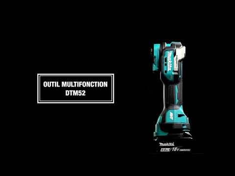 Découpeur-ponceur 18V LXT - MAKITA - Sans batterie, ni chargeur - 1 coffret MAKPAC - DTM51ZJX3 - Image 9