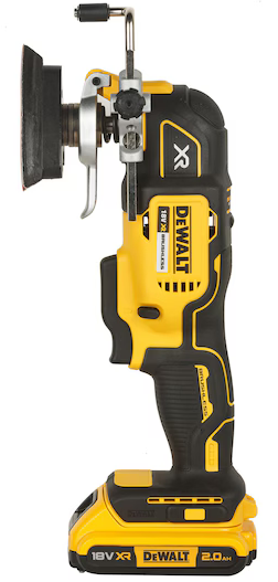 Multi-Cutter DEWALT Sans Fil 18V 2.0Ah Li-Ion Sans Charbons + 32 Accessoires Coffret T-STAK - DCS355D2 - Image 3