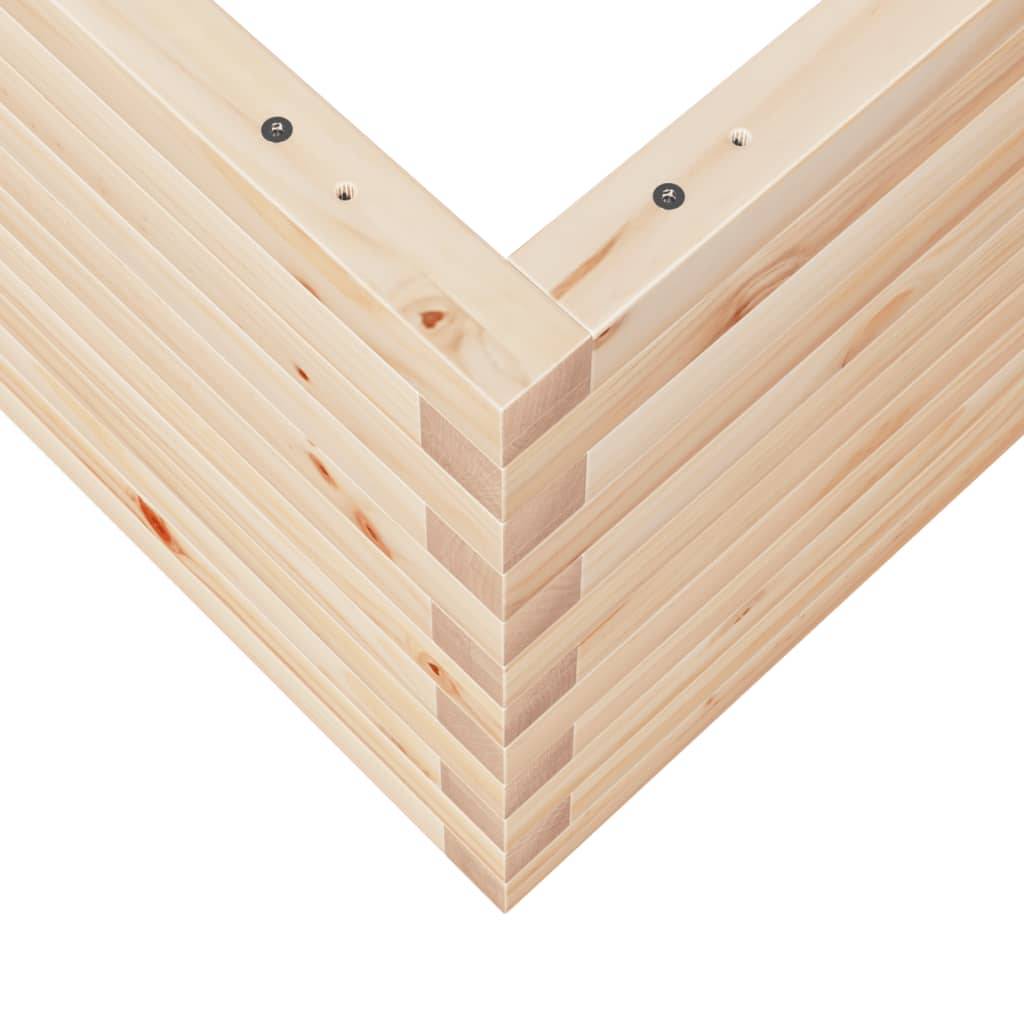 Maison Chic - Jardinière, Bac à fleurs, Pot de fleurs 50x50x45,5 cm bois de pin massif - Imagen 8