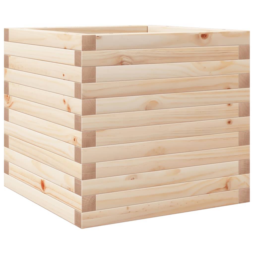 Maison Chic - Jardinière, Bac à fleurs, Pot de fleurs 50x50x45,5 cm bois de pin massif - Imagen 1