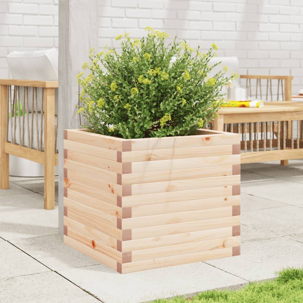 Maison Chic - Jardinière, Bac à fleurs, Pot de fleurs 50x50x45,5 cm bois de pin massif - Imagen 3