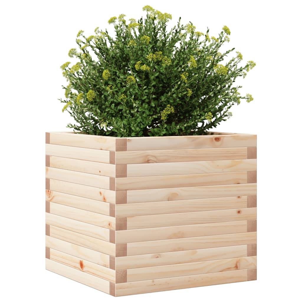 Maison Chic - Jardinière, Bac à fleurs, Pot de fleurs 50x50x45,5 cm bois de pin massif - Imagen 4