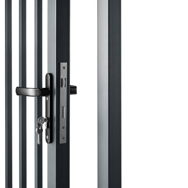 Portail aluminium tradition style ferronnerie 3m50 Gris - Easy Clôture - Imagen 7