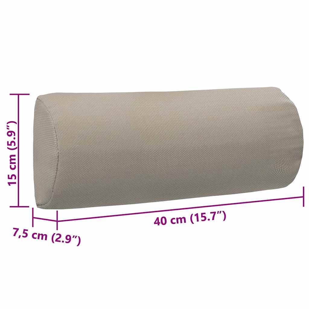 PANGIVO - Appui-tête de chaise longue textilène taupe 40 x 7.5 x 15 cm - PANGIVO - Image 9