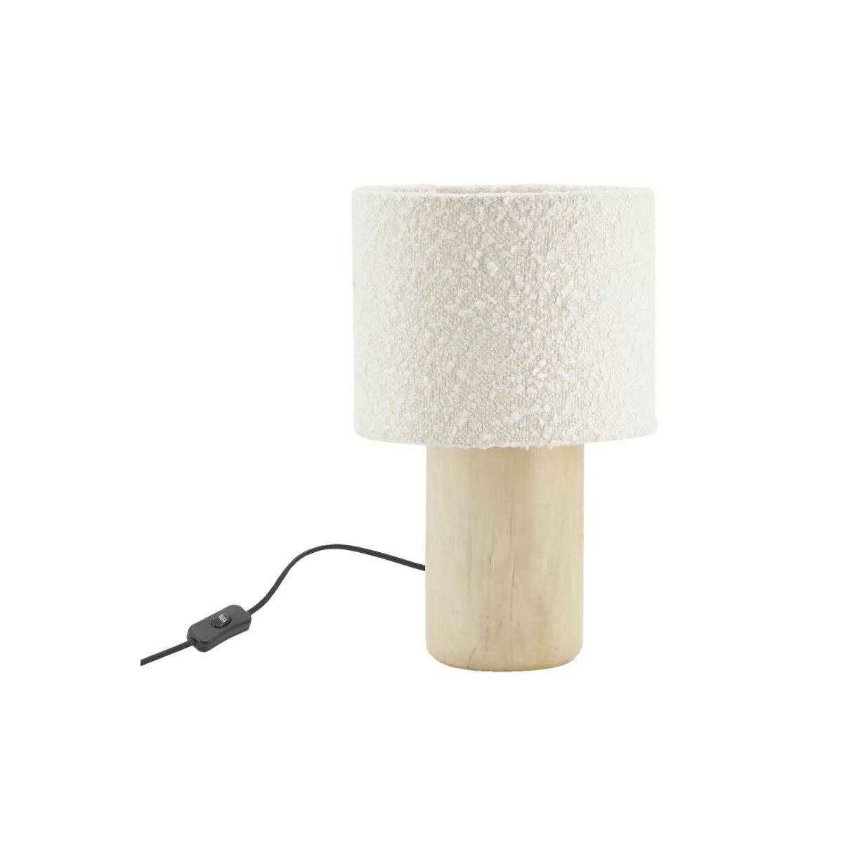 Aubry Gaspard - Lampe en métal et coton bouclette - Imagen 1