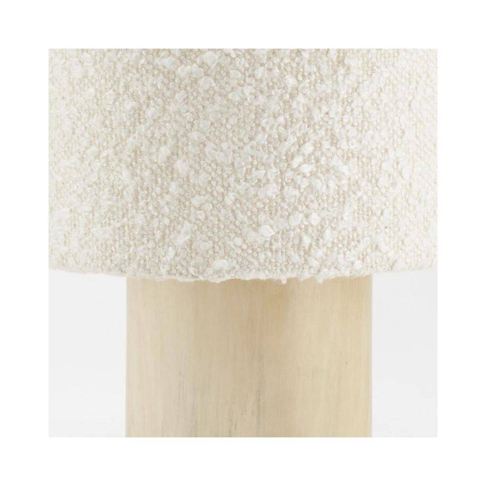 Aubry Gaspard - Lampe en métal et coton bouclette - Imagen 2