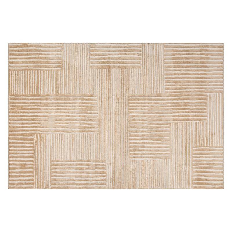 Atmosphera - Tapis relief 120x170 Jana beige Atmosphera - Imagen 1