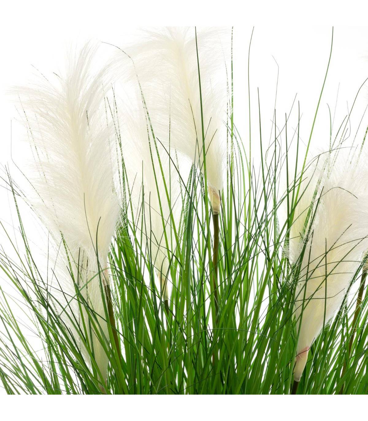 Plante artificielle ​​​​​​​Bouquet Herbes dans un Pot H 90 cm - Imagen 2